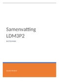 samenvatting LDM3P2 hoofdstuk farmacologie en hoofdstuk biotechniek