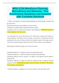 WGU C234 BUNDLED EXAMS QUESTIONS AND ANSWERS ALREADY PASSED