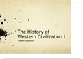 Class notes History Of Western Civilization 1 
