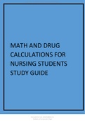 MATH AND DRUG CALCULATIONS FOR NURSING STUDENTS 2024 STUDY GUIDE.pdf
