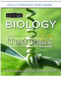 Test Bank for Scientific American Biology for a Changing World with Core Physiology 3rd Edition Michele Shuster