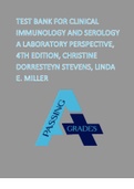 Test Bank For Clinical Immunology and Serology A Laboratory Perspective, 4th Edition 2024 update by Christine Dorresteyn Stevens, Linda E. Miller.pdf