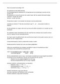 College Lecture 1 notes Microeconomics principles (330012-B-6)