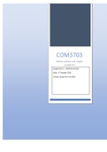COM3703 - Portfolio project -semester 2- 2022 