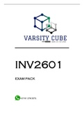 INV2601 EXAM PACK 2022