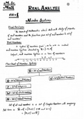 Notes for master level math student Real Analysis