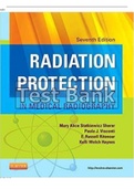 Radiation protection in medical radiography 7th edition test bank