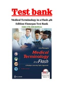 Medical Terminology in a Flash 4th Edition Finnegan Test Bank ISBN:978-0803689534|1 - 14 Chapter|Complete Guide A+