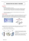 Base de biologie moléculaire, organisation, transcription/trad/reparation