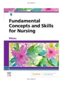 Test Bank For deWit's Fundamental Concepts and Skills for Nursing 6th Edition by Patricia Williams 9780323694766, 0323694764 Chapter 1-43 Complete guide.