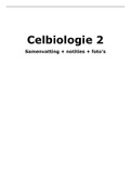 Celbiologie 2 - Samenvatting en notities met foto's