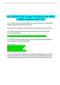    ALL HESI EXIT Exams Test Bank-with 100% verified solutions-2022-2024