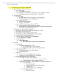 Complete course notes for HMP270