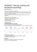 Een complete samenvatting van ontwikkelings- en onderwijspsychologie
