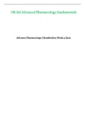 Week 4 Quiz - NR565 / NR 565 (Latest 2023 / 2024) : Advanced Pharmacology Fundamentals - Chamberlain