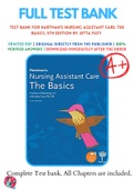 Test Bank For Hartman's Nursing Assistant Care: The Basics, 5th Edition by Jetta Fuzy 9781604251005 Chapter 1-10 Complete Guide.