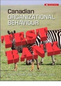   . TEST BANK for Canadian Organizational Behaviour 11th Edition Jan. 1 2021 by Sandra Steen By Steven McShane, Kevin Tasa. ISBN-10: 1259271307, ISBN-13: 9781259271304. All Chapters 1-15.