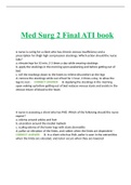 Med Surg 2 Final ATI book