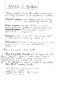 Math 135 Notes 