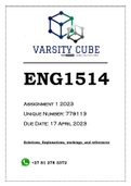 ENG1514 Assignment 1 2023 (779113)