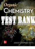 Organic Chemistry with Biological Topics 6th Edition by Janice Smith  ISBN-10 1260325296, ISBN-13 978-1260325294. All Chapters 1-30. (Complete Download). 754 Pages. TEST BANK.