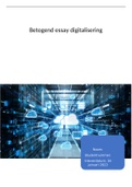 Betogend essay Digitalisering