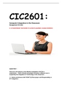 CIC2601 ASS 3 2023 ANSWERS
