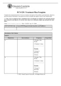 Counseling Treatment Plan Template- Unfilled