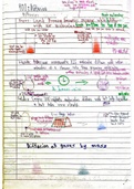 Hand made IGCSE chemistry notes