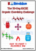 DAY 13 .14 HW part 1 Alkanes The IGCSE Organic Chemistry Challenge 