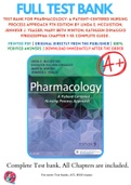 Test Bank For Pharmacology: A Patient-Centered Nursing Process Approach 9th Edition By Linda E. McCuistion; Jennifer J. Yeager; Mary Beth Winton; Kathleen DiMaggio 9780323399166 Chapter 1-55 Complete Guide .