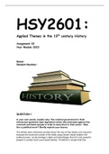 HSY2601 ASS 3 SEME 1 2023 ANSWERS
