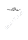 AUI3702 Assignment 2 Semester 1 