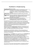 Maatschappijwetenschappen vwo 6 hoofdstuk 11 Modernisering Senca samenvatting