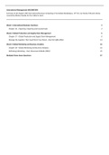 MIDTERM Summary for International Management (IM) - GRADE 10,0
