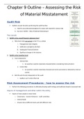 Auditing and Assurance Services: Chapter 9 Notes