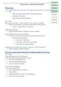 Auditing and Assurance Services: Chapter 8 Notes