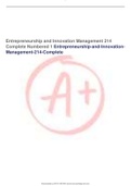 Entrepreneurship and Innovation Management 214 