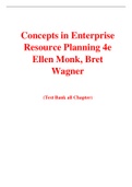 Concepts in Enterprise Resource Planning 4e Ellen Monk Bret Wagner (Solution Manual with Test Bank)	