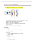 DNA and RNA components and replication 