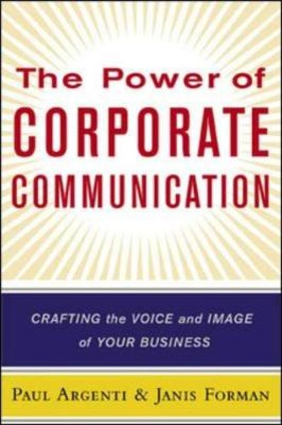 The Power of Corporate Communication