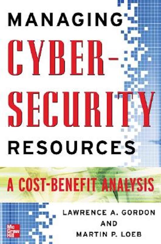 Managing Cybersecurity Resources