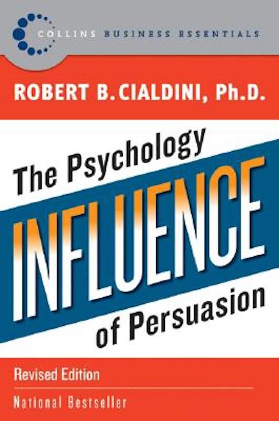 Shortened summary of cialdini book