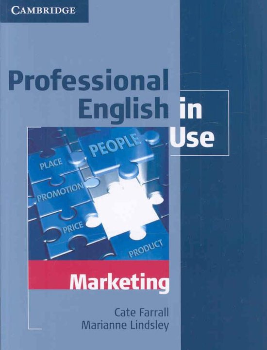 Vocabulaire English for marketeers 3 (professional english in use)