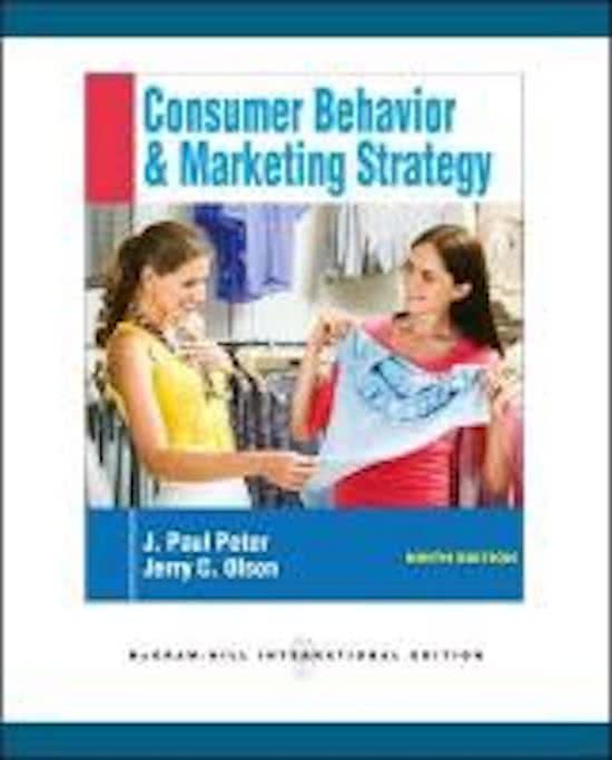 Consumer Behavior