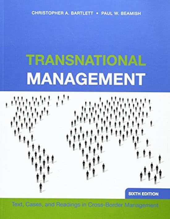 Transnational Management