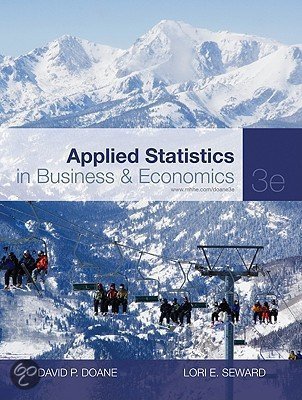 Applied Statistics in Business and Economics