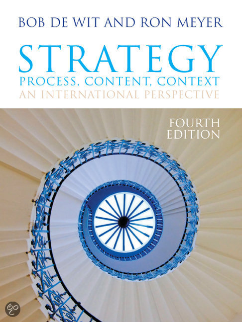 Chapter 5.1 - Competitive Strategy  (De Wit & Meyer)