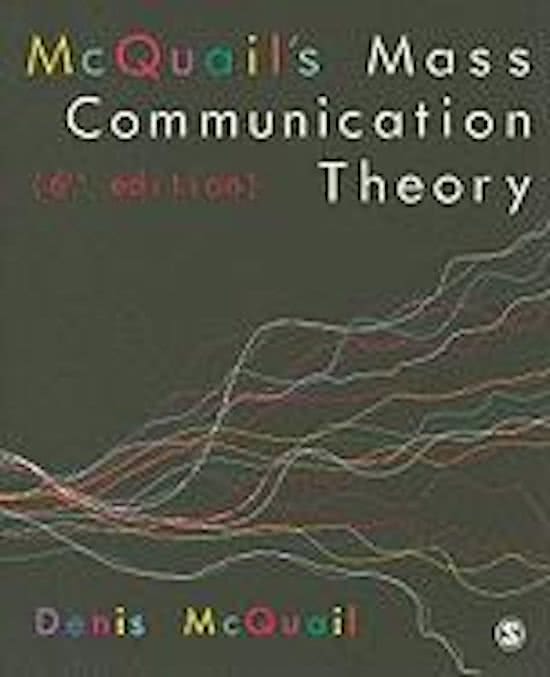 McQuail's Mass Communication Theory