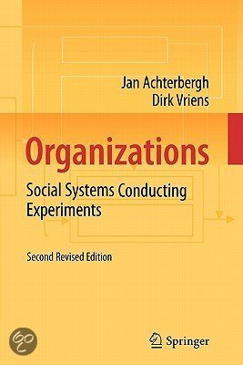 Samenvatting Organisation & Society artikelen (cijfer 9,0)